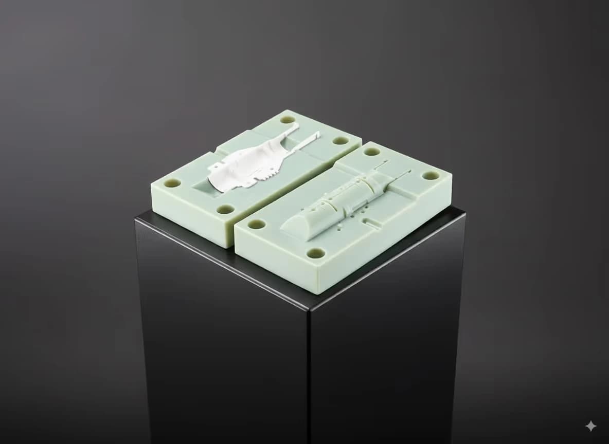 Molde 3D impreso por nuestra impresora 3D de piezas grandes para uso profesional